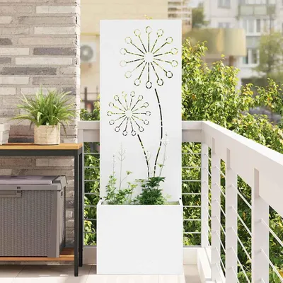 Obrázok produktu pre Maison Exclusive – záves na ochranu súkromia do záhrady, biely, 50 x 150 cm