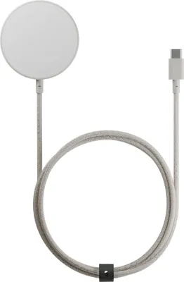 Immagine prodotto di Native Union, Caricabatterie senza fili per iPhone SnapStand Magnetic Qi2, Grigio