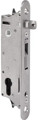 Obrázok produktu pre Solidchoice - Zámok na dvere RVS s kľúčom, model Fiftylock, s hákom 30 mm