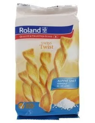 Image de Sel des Alpes Roland Swiss Twist croustillant et tendre avec une fine note de sel 100g
