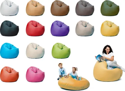 Produktbild von sunnypillow XXL Sitzsack mit Styropor Füllung 125 cm Durchmesser 2-in-1 Funktionen zum Sitzen und Liegen Outdoor & Indoor für Kinder & Erwachsene viele Farben und Größen zur Auswahl Gelb
