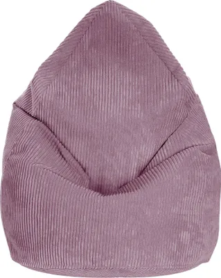Immagine prodotto di Dreamroots Bean Bag 80x80x120cm con schienale e copertura cuscino da terra Bubibag beanbag beanbag con imbottitura beanbag plum smoothie