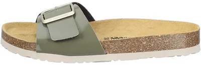 Produktbild von Dr. Brinkmann Damen Pantolette in mit Korkfußbett 700867, Größe:41 EU, Farbe:Grün