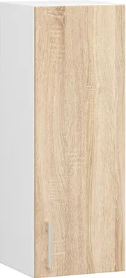 Obrázok produktu pre AKORD Furniture Factory KS0PLIMBIA0001, 1 dvere/dverí, 2 police/políc, Biela, dvere s pántmi, 16 mm, 305 mm