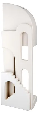Immagine prodotto di Vaso da pavimento Gilde, modello "Faccia", per interni, in Vetroceramica, color beige, confezione da 2, lunghezza 8,5 cm, larghezza 13 cm, altezza 46 cm. Codice prodotto: 34347. Codice EAN: 4063387343470
