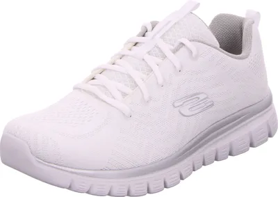 Immagine prodotto di Skechers Graceful - Get Connected - Bianco / Argento Poliestere Taglia: 38 Regular