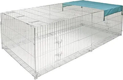 Obrázek produktu pro Kerbl Pet Freilaufgehege mit Ausbruchsperre und Türen