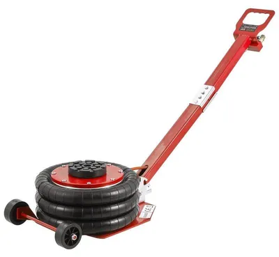 Obrázek produktu pro Pneumatický zvedák – hydraulický zvedák pro automobily – nosnost 3 tuny – trojité vzduchové válečky – nastavitelná rukojeť – rychlé zvedání