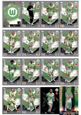 Produktbild von Topps Match Attax Bundesliga - 2023/24 - Mannschaftspaket - VfL Wolfsburg