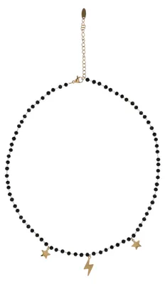 Produktbild von NAHIMA damen halskette - schwarzes gold, onesize