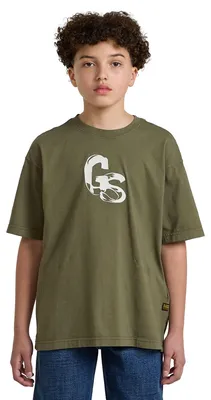 Obrázok produktu pre G-STAR, pánske oversized tričko, zelené (motív štvorlístka, kód D29777-01-H871), veľkosť 6