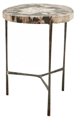 Immagine prodotto di Casa Padrino tavolino di design Art Déco 46 x 42 x H. 59 cm - Collezione Luxury