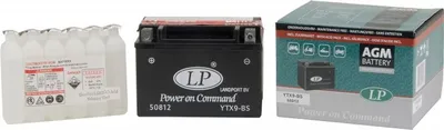 Produktbild von Batterie AGM 12V 8Ah für Motorrad Startbatterie MA LTX9-BS