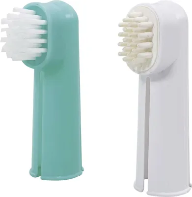 Produktbild von Nobby Fingerzahnbürsten Set - 2 Stück für Hunde