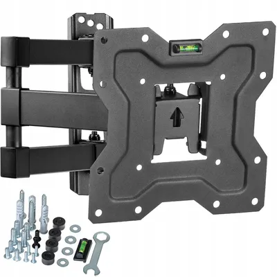 Produktbild von King Mount TV Wandhalterung KG-1027 | 15" - 48" | Vesa 100x100 - 200x200 | 35 kg | Schwarz