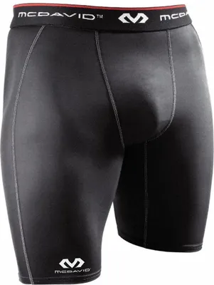 Produktbild von Mc David Compression Youth Kurze Leggings Schwarz L Jungen Schwarz L