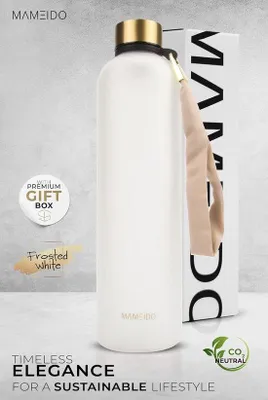 Produktbild von Famanu Trinkflasche 1l - aus Tritan, BPA-frei, für Sport und Büro