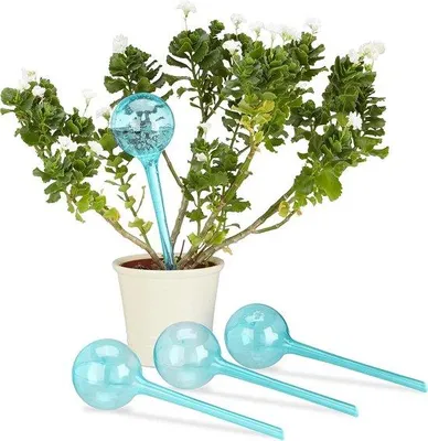 Produktbild von Famanu Wasserbewässerungssystem 4er Set - Lichtblau
