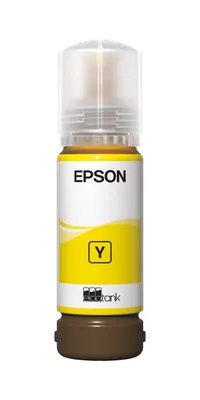 Obrázek produktu pro Epson 108 EcoTank Yellow ink bottle, Originální, Žlutá, Epson, EcoTank L8050, 7200 str., 70 ml
