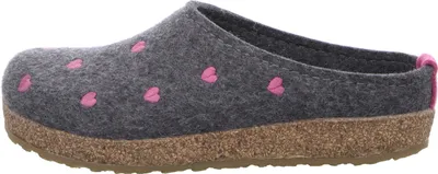 Produktbild von Haflinger Grizzly Cuoricini Hallenschuh Grau