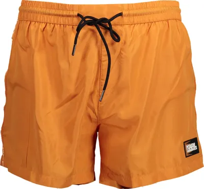 Image de KARL LAGERFELD BEACHWEAR Maillot de bain homme textile Orange SF13813 - Taille : S