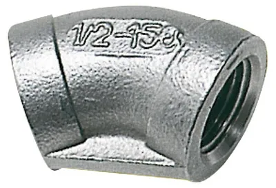 Image de raccord coudé 45° femelle 3/8" , 1 pièce