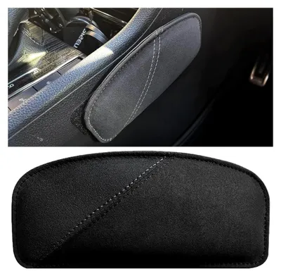 Produktbild von Kniekissen für Auto, Beinkissen und Ellenbogenpolster für Autotüren und Armlehnen (Schwarz)