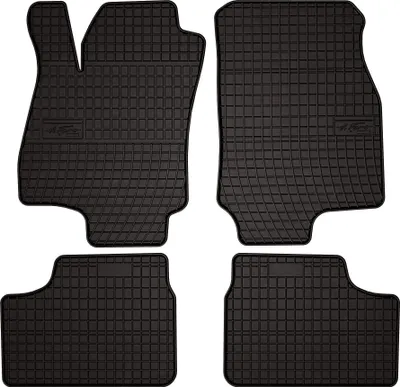 Immagine prodotto di Tappetini auto in gomma adatto per Opel Astra G (1998-2009, berlina, station wagon, hatchback) neri, set 4 pz, con fissaggi