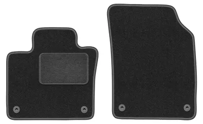 Immagine prodotto di Tappetini anteriori in moquette per Volvo XC90 II 2015- (SUV) – 2 pezzi, grigio grafite, su misura – Wielganizator LUX