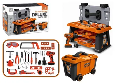 Produktbild von DIY-Kit Werkzeugkasten Batteriebetriebene Bohrmaschine