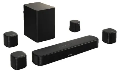 Zdjęcie produktu dla Soundbar, wirtualny dźwięk przestrzenny 7.1, łączność Bluetooth, Aura S4T