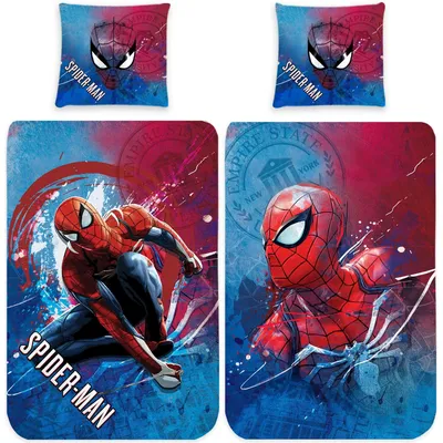 Obrázek produktu pro Ložní prádlo Spider-Man, rozměry: 135 x 200 cm + 80 x 80 cm
