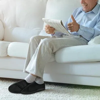 Produktbild von Diabetische Schuhe - Verstellbare Design - Antislip Gummisohle