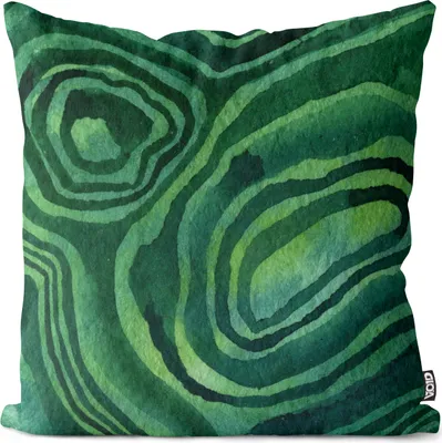 Produktbild von VOID Grüne Kreise Kissenbezug Kissenhülle Sofakissen Kissen Deko Outdoor-Kissen Dekokissen
