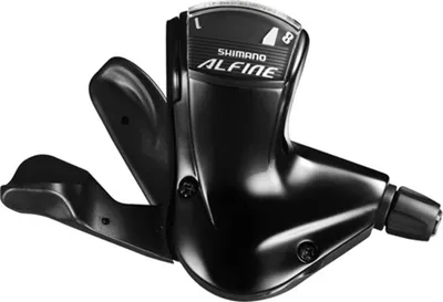 Image de Shimano levier de vitesse ALFINE 8 SL-S7000-8 8 vitesses, droite, RAPIDFIRE plus, noir