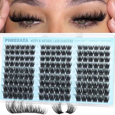 Produktbild von Flauschige, fein gefächerte Wimpernbüschel