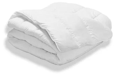 Winterbettdecke 450 g/m², 240x260 cm, Mikrofaser, weiß