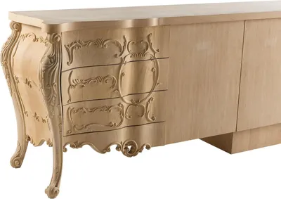 Immagine prodotto di Elegante console in legno marrone in stile moderno