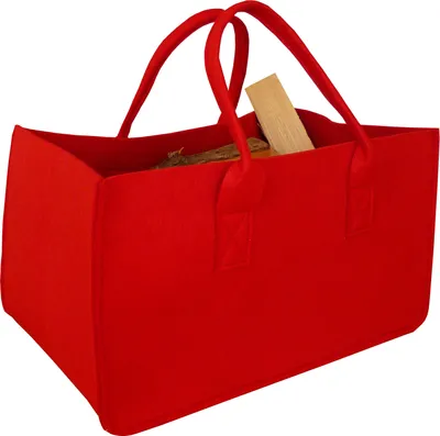 Produktbild von Filztasche Rot L/B/H-50/34/27Cm