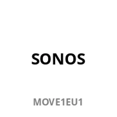 Obrázok produktu pre Sonos Move, Bezdrôtový, USB Typ-C, Mono prenosný reproduktor, Biela, Dotyk, Prachuodolný, Odolný proti nárazom, Vode odolné