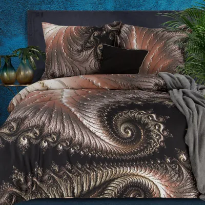 Produktbild von Eurofirany Bettwäschegarnitur Bettwäsche Satin  REINA 18 220x200 cm 3 TLG SET: mit 2 Kissenbezüge 70x80 cm