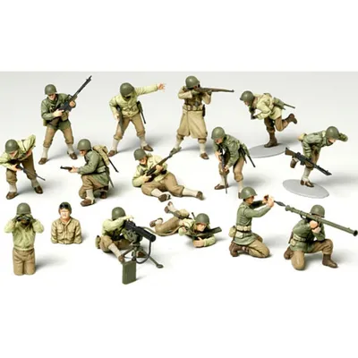 Produktbild von 300032513 - Modellbausatz,1:48 Figuren-Set US Infanterie (15)