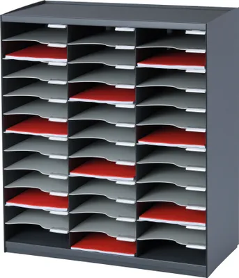 Obrázok produktu pre PAPERFLOW Sortierstation Evolution 803.11 36Fächer anthrazit