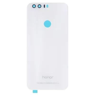 Produktbild von für Huawei Honor 8 Akkufachdeckel weiß Kameraglas Rückseite