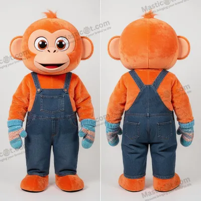 Immagine prodotto di Costume MASTICOT Gonfiabile Cartoon Orango Peach