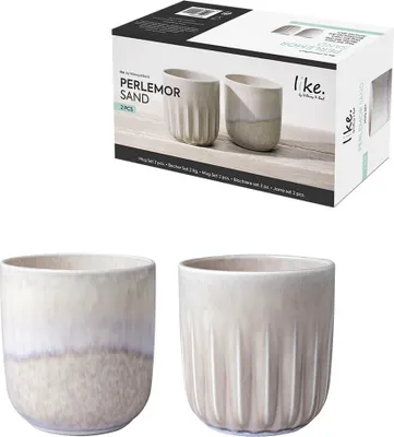 Produktbild von Like by Villeroy & Boch Becher Set Perlemor Sand