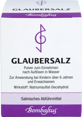Produktbild von Bombastus Glaubersalz, 100 g Pulver