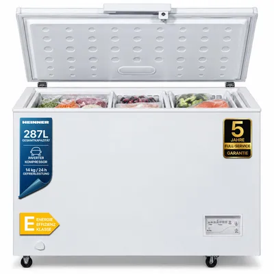 Produktbild von Heinner HCF-287CNHE++, 287 l, 14 kg/24h, 40 dB, E, Weiß