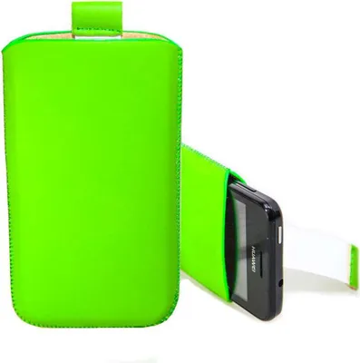 Immagine prodotto di Custodia - Custodia a scorrimento per Huawei Ascend Y330 in verde