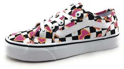 Image de Vans Filmore : chaussures de sport pour femmes, lacées, style décontracté, multicolores